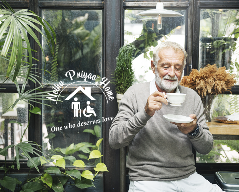 Luxury senior living home building exterior